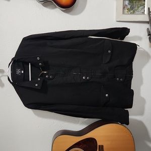 Men's Black Denim Jacket